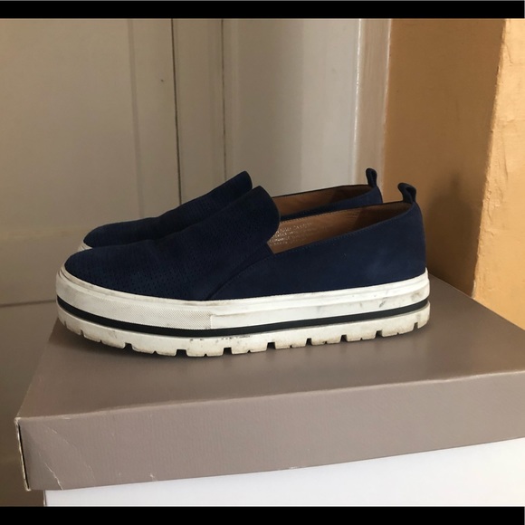 Halogen Blue Platform Shoes - Picture 1 of 5